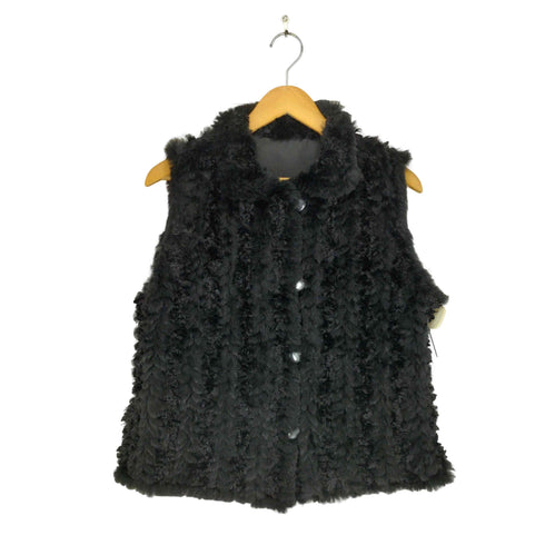 rabbit fur ラビットファー ベスト レディース M