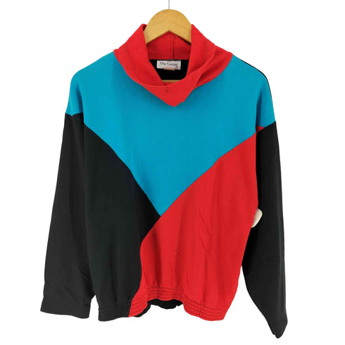 Oleg Cassni 80s USA製 タートルネック スウェット レディース M