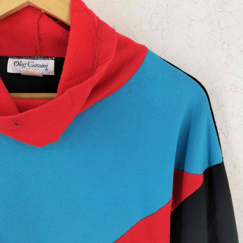 Oleg Cassni 80s USA製 タートルネック スウェット レディース M