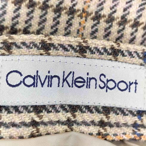 カルバンクライン CALVIN KLEIN Sport チェック 2タックスラックス レディース 9