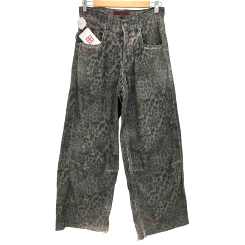 ジェイディッドロンドン JADED LONDON Charcoal Leopard Fade Colossus Jeans メンズ UK:28-29
