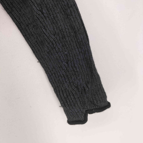 カルバンクライン CALVIN KLEIN リブニット ヘンリーネック ロングスリーブ カットソー メンズ import:L