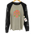 ディーゼル DIESEL 55DIESEL スカルプリント L/S Tシャツ 袖ロゴカットソー メンズ import:M
