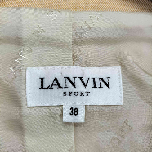 ランバン スポール LANVIN SPORT 3B テーラードジャケット レディース 38