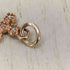 エイミーイストワール eimy istoire K10 little cross charm クロス ダイヤ ペンダント チャーム レディース