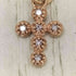 エイミーイストワール eimy istoire K10 little cross charm クロス ダイヤ ペンダント チャーム レディース