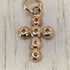 エイミーイストワール eimy istoire K10 little cross charm クロス ダイヤ ペンダント チャーム レディース