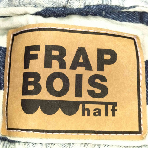 フラボア FRAPBOIS half マリンボーダー フーディシャツ メンズ JPN:2
