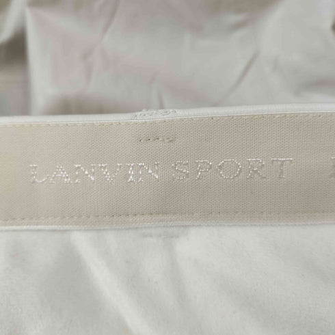 ランバン スポール LANVIN SPORT フェイクレザーパンツ レディース 36