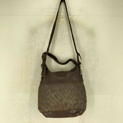 C.I.L. レザー 2WAY ショルダーバッグ ハンドバッグ レディース