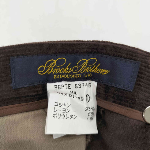 ブルックスブラザーズ BROOKS BROTHERS 2タック コーデュロイパンツ レディース 7