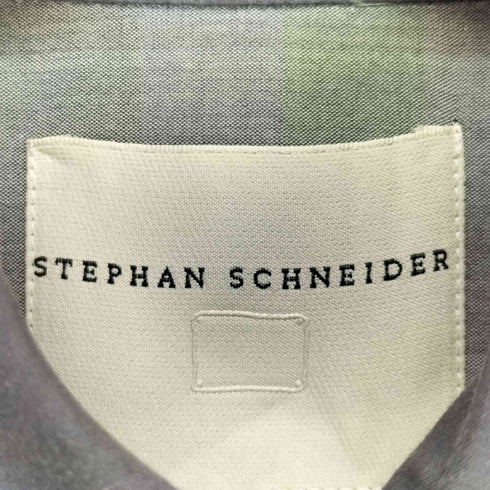 ステファンシュナイダー STEPHAN SCHNEIDER レギュラーカラー 比翼シャツ メンズ JPN:4