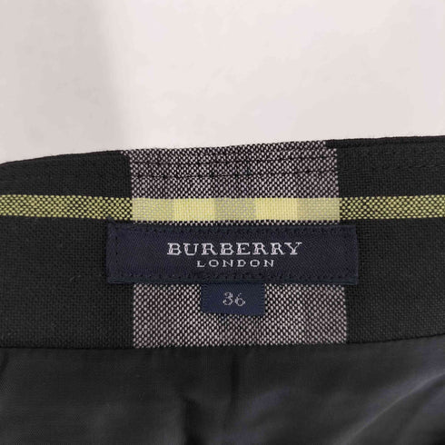 バーバリーロンドン BURBERRY LONDON チェック柄 フレアスカート レディース 36