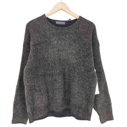 バラクータ BARACUTA クルーネックリブニット メンズ