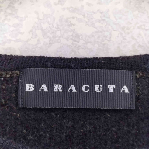 バラクータ BARACUTA クルーネックリブニット メンズ