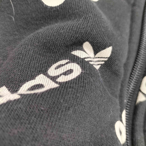 アディダス adidas クロップド モノグラム ジップパーカー レディース JPN:XS