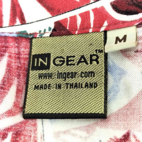ingear レーヨン アロハシャツ メンズ import:M
