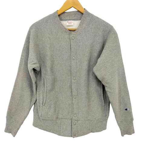 チャンピオン Champion USA製 単色タグ復刻 REVERSE WEAVE スナップカーディガン メンズ import:M