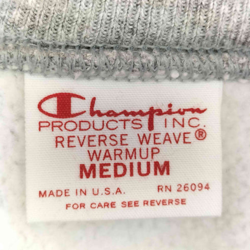 チャンピオン Champion USA製 単色タグ復刻 REVERSE WEAVE スナップカーディガン メンズ import:M