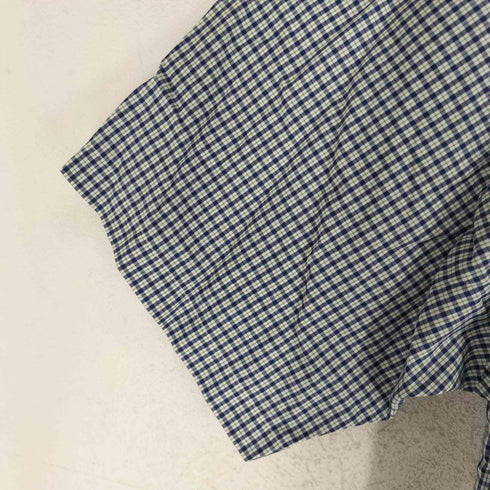 エディーバウアー Eddie Bauer ボタンダウン ショートスリーブチェックシャツ メンズ 2XL