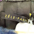 ZELE PARIS ゼルパリ/ リアルファー ノーカラーショートジャケット レディース