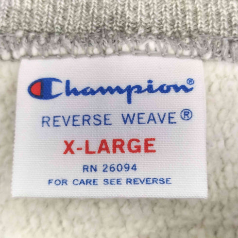 チャンピオン Champion REVERSE WEAVE d.p.t.c. クルーネックスウェット メンズ import:XL