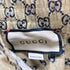 グッチ GUCCI レザー インターロッキングG GGキャンバス イージーパンツ メンズ EUR:44-46