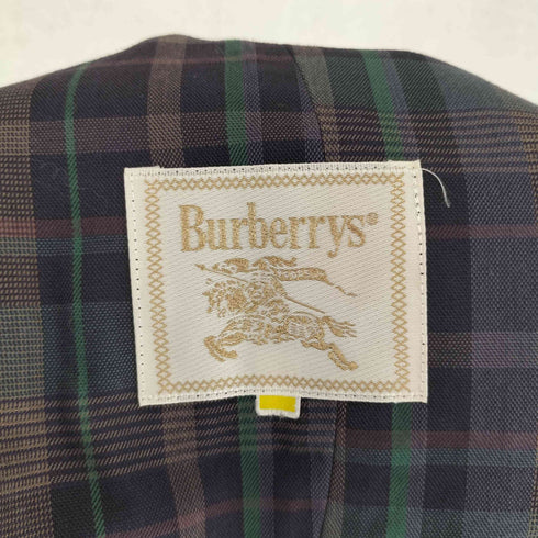 バーバリーズ BURBERRYS チェック柄 2B テーラードジャケット レディース 7