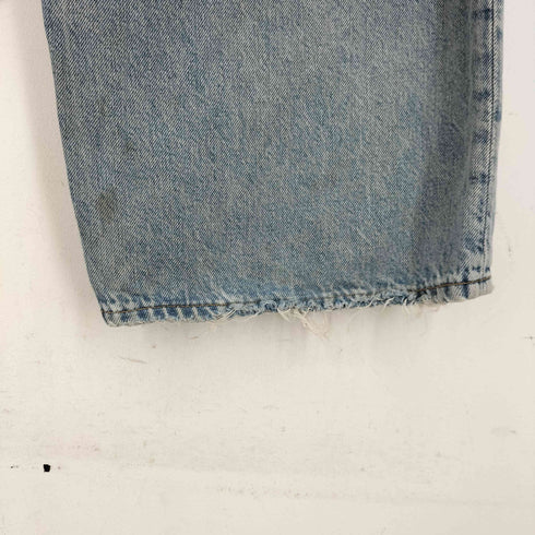 アクネストゥディオズ ACNE STUDIOS 1981 U Penicillin Leather ウォッシュダメージ加工 ルーズフィットジーンズ - 1981 メンズ JPN:L