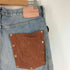 アクネストゥディオズ ACNE STUDIOS 1981 U Penicillin Leather ウォッシュダメージ加工 ルーズフィットジーンズ - 1981 メンズ JPN:L