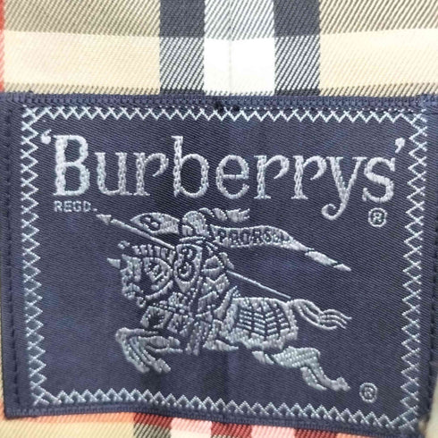 バーバリーズ BURBERRYS 玉虫 裏地ノバ 比翼ステンカラーコート メンズ 165