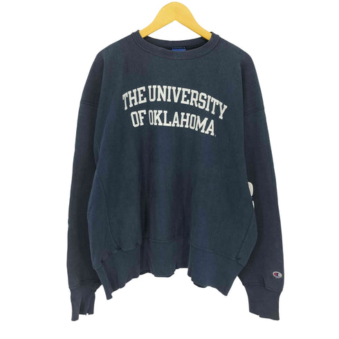 チャンピオン Champion REVERSE WEAVE オクラホマ大学 クルーネックスウェット メンズ import:XXL