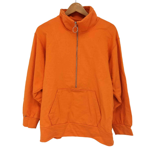 エイチビューティーアンドユースユナイテッドアローズ H BEAUTY & YOUTH UNITED ARROWS H COTTON HIGH ZIP SWEAT PULLOVER エイチ コットン ハイジップ スウェット プルオーバー レディース FREE