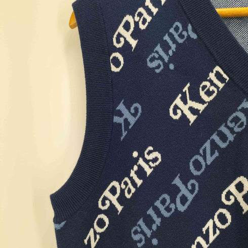 ケンゾーパリス KENZO PARIS Verdy Vest ロゴ ニット ベスト メンズ import:L