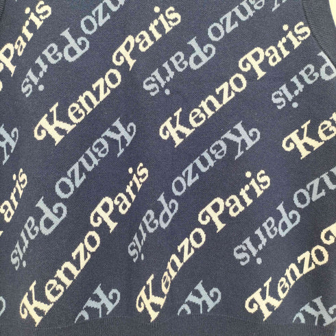 ケンゾーパリス KENZO PARIS Verdy Vest ロゴ ニット ベスト メンズ import:L