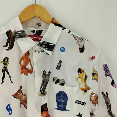 シュプリーム Supreme Girls Collage S/S Shirt ガールズ コラージュ 半袖シャツ メンズ import:S