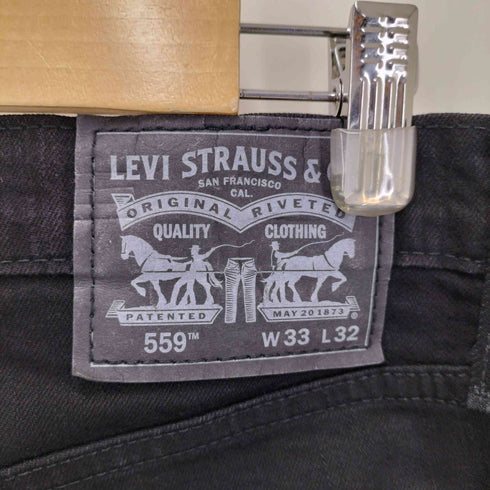 リーバイス Levis 559 ブラック デニム パンツ メンズ W33L32