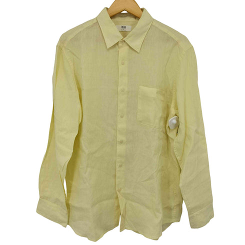 ユニクロ UNIQLO プレミアムリネンシャツ メンズ JPN:XL