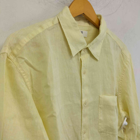 ユニクロ UNIQLO プレミアムリネンシャツ メンズ JPN:XL
