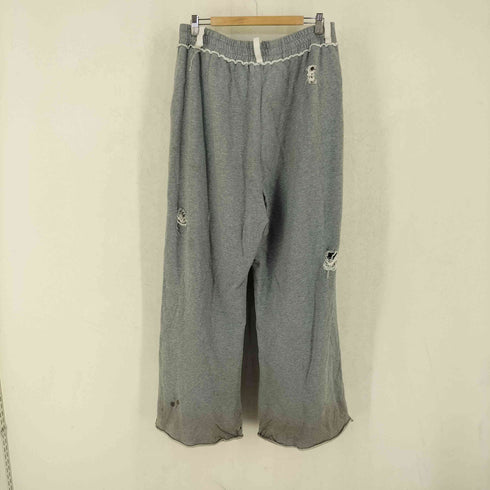 ジェイディッドロンドン JADED LONDON Distressed Grey Marl Baggy Monster Joggers ダメージ加工 スウェットパンツ メンズ M