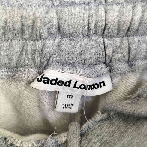 ジェイディッドロンドン JADED LONDON Distressed Grey Marl Baggy Monster Joggers ダメージ加工 スウェットパンツ メンズ M