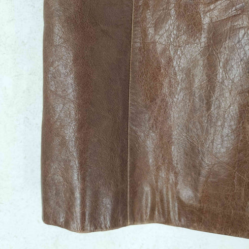 CASA AMICA cow leather レザーコート レディース JPN:9号