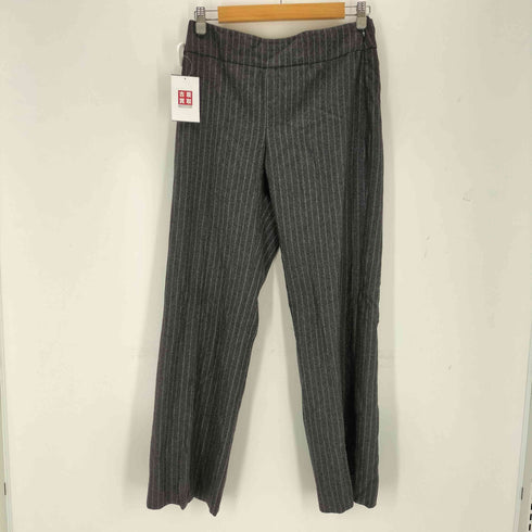 アルマーニコレツィオーニ ARMANI COLLEZIONI ストライプウール テーラードジャケット セットアップ レディース 38 40