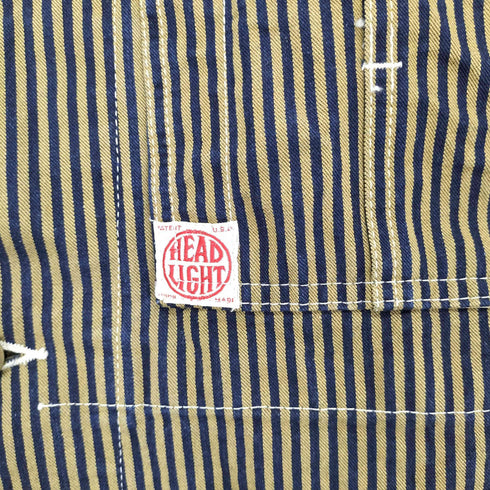 HEADLIGHT ヒッコリー カバーオール ジャケット メンズ