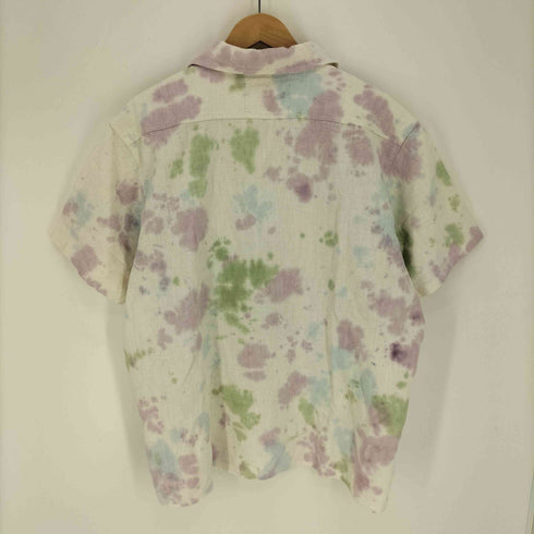 ウィンダンシー WIND AND SEA 25SS コラボ ゲームキャラクター刺繍 グラデーション 染め 開襟 S/S シャツ メンズ JPN:L