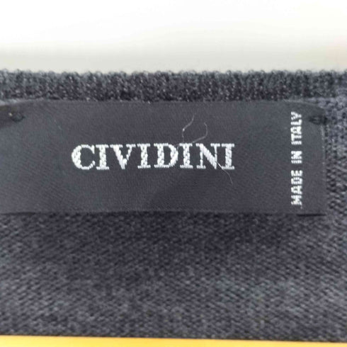 チヴィディーニ CIVIDINI ラップデザイン 長袖ニットワンピース レディース 38
