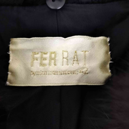 FER RAT ファー ラット カシミヤ ファー ジャケット レディース 42