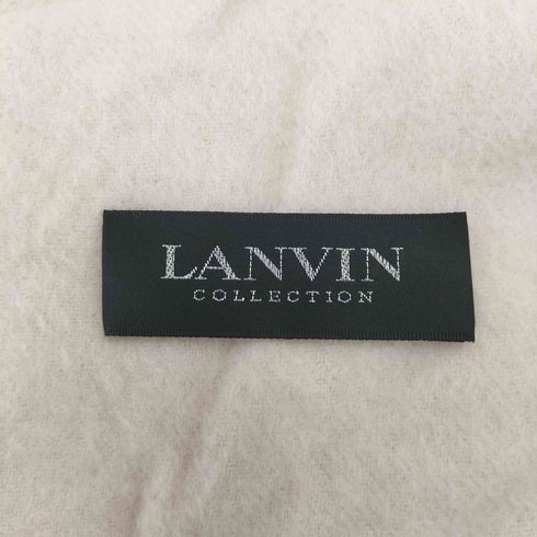 ランバンコレクション LANVIN COLLECTION カシミヤ大判ストール レディース