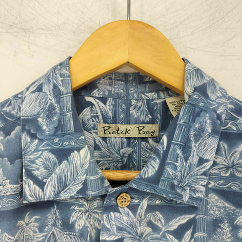 バティックベイ Batik Bay リゾート柄 アロハシャツ メンズ import:L