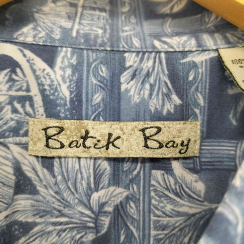バティックベイ Batik Bay リゾート柄 アロハシャツ メンズ import:L